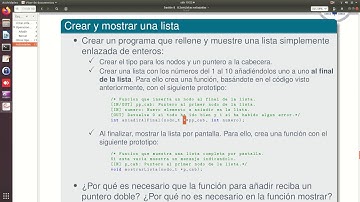 Programación en C: Listas enlazadas, Ejercicio 1