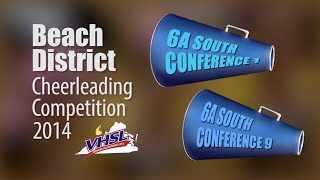 2014 Beach District Cheerleading Competition