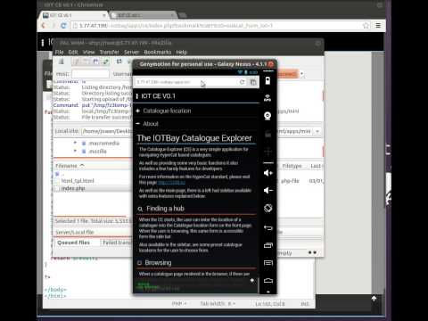 IOTBay Catalogue Explorer - Snippets concept