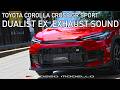 トヨタ　カローラクロス GR SPORT 車検対応マフラー DUALIST EX 予告編 6AA-MXGH15 COROLLACROSS