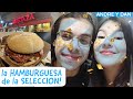 COMIMOS la HAMBURGUESA de la SELECCION || PROBANDO MOSTAZA