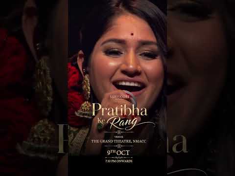 Book your tickets now - 9th October, NMACC - Pratibha Singh Baghel live!