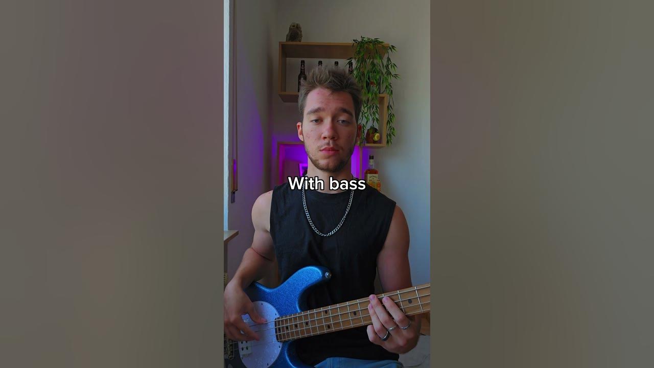 With bass vs No bass #bass