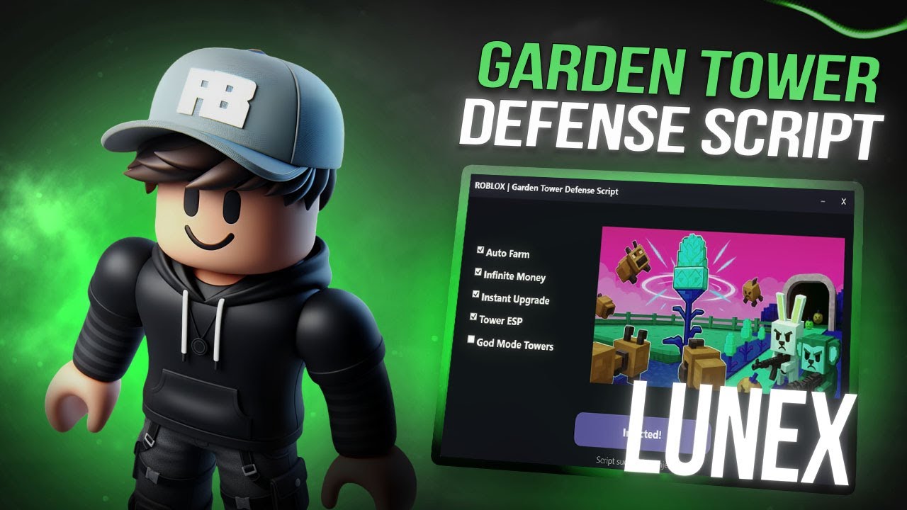 Garden Tower Defense Script – Auto Wave Clear, Farm Boost & Unlocks
