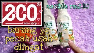 Ecoshop Haul EP 12: Random...hihi tajuk paling senang