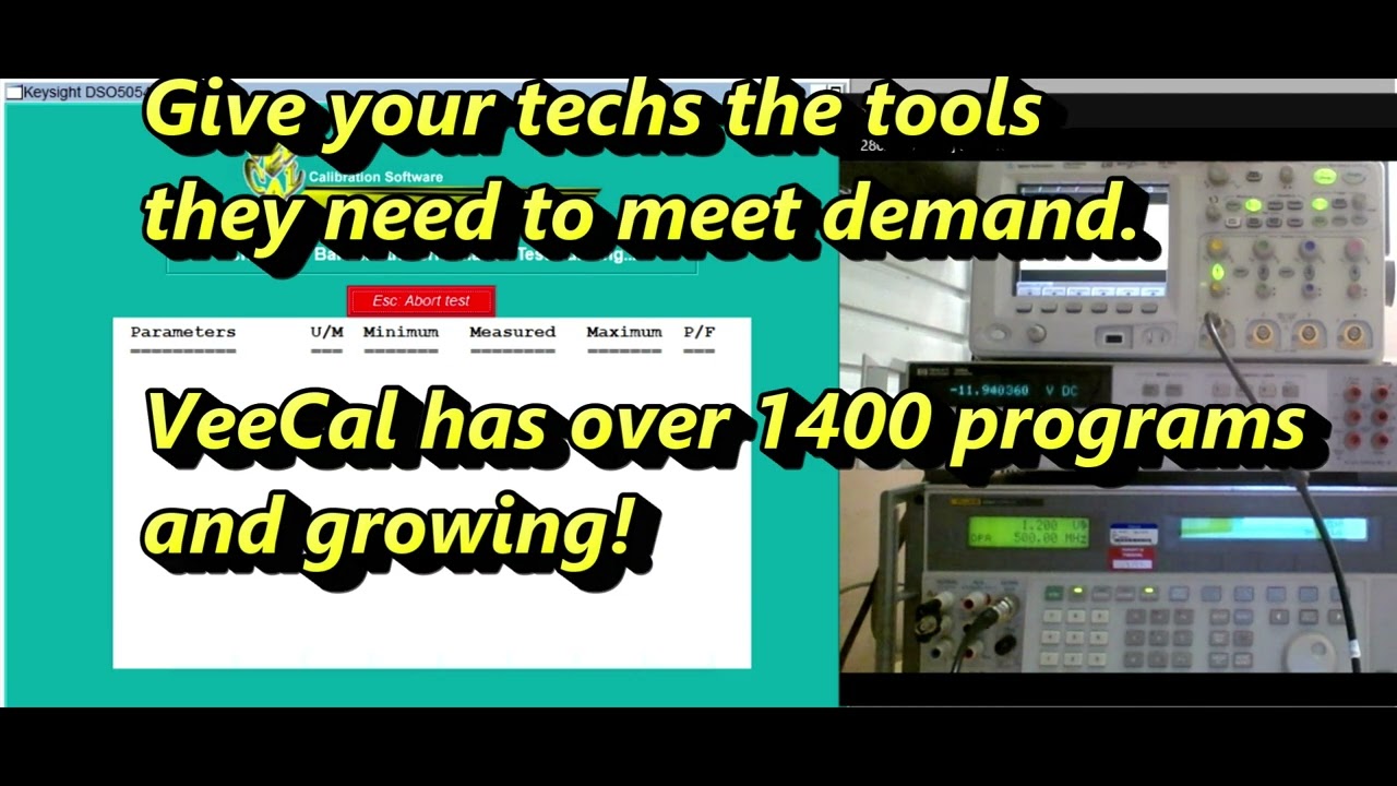 Automated calibration Keysight DSO 5054 using a Fluke 5520A with SC1100 option