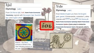 Etymologies Yule, Chronos and Logos ~ epilogue to Solari interview