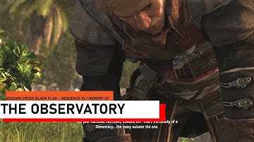 Assassin Creed Black Flags IV Walkthrough - Sequence 10 Memory 3 - The Observatory (4K - 50 FPS)