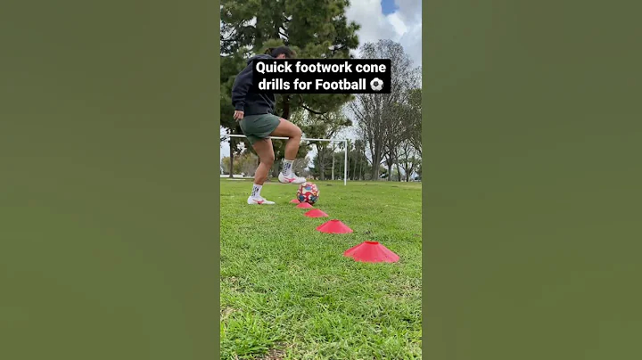 Quick footwork cone drills for soccer/football