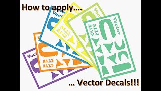 How to apply Vector Decals