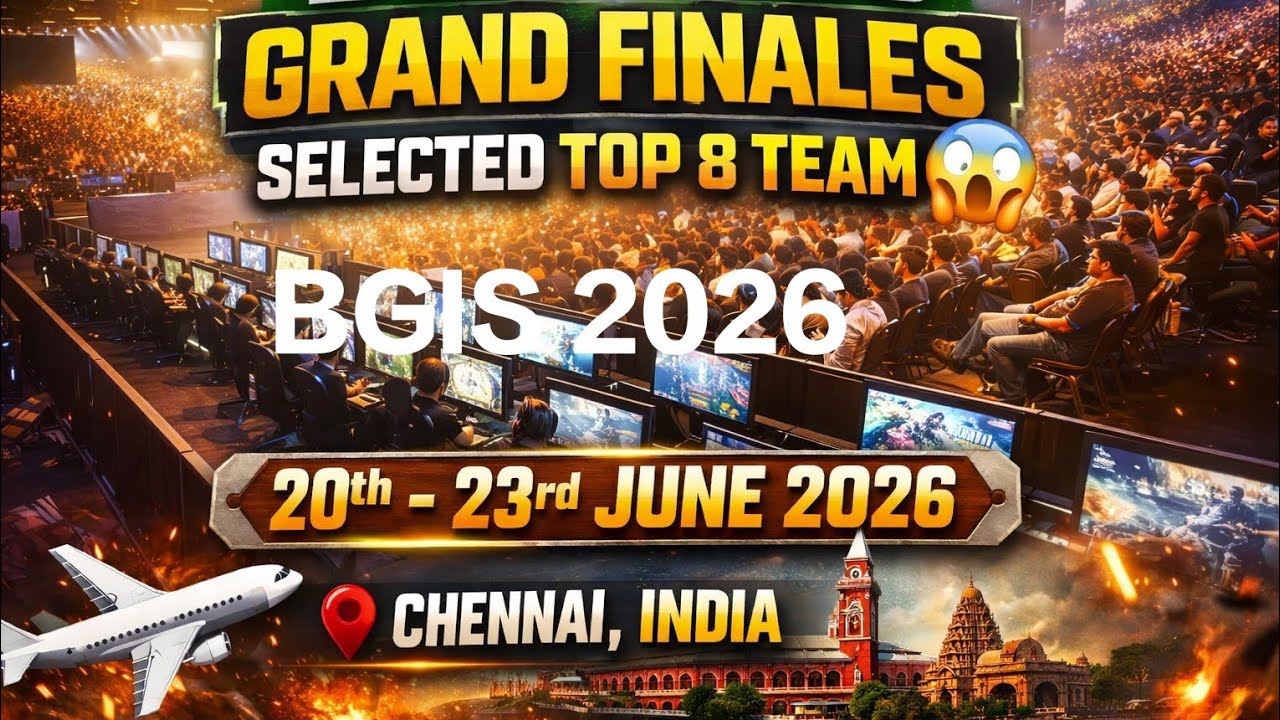 BGIS 2026 GRAND FINALS Qualified Top 8 Teams 😱 Grand Final Date ...