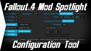 Fallout 4 Mod Spotlight #2 ► Fallout 4 Configuration Tool