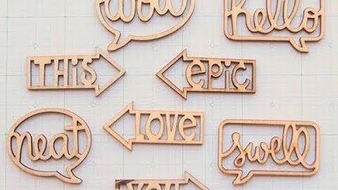 Design LaserCut keyring Text using Inscape