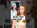 Did She "Steal" Sadie's Role? #shorts #lolatung #sadiesink