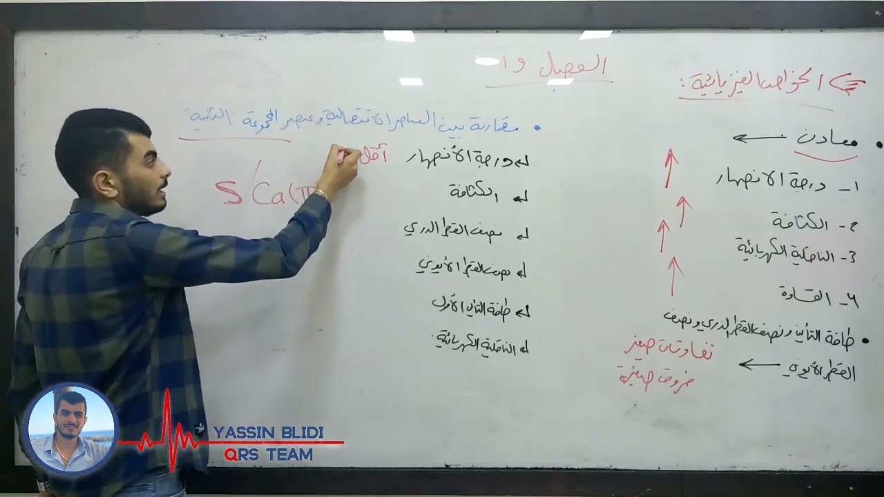 الفصل ١٩ كيمياء || الخواص الفيزيائية للعناصر الانتقالية ||