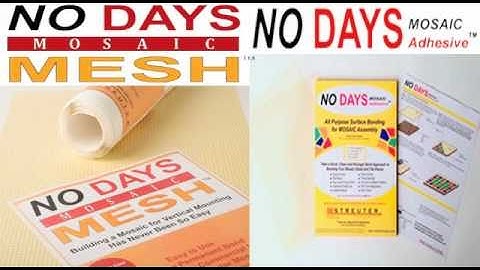 Mosaic Adhesive Film and Mesh Overview from No Days