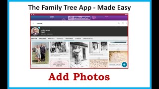How to Add Photos Using the Family Tree App screenshot 2