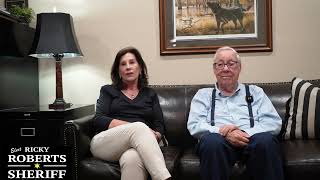 Rebecca & Tommy Dulaney of Structural Steel endorse Ricky Roberts