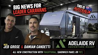 BIG news for Leader Caravans with Jeb Grose from Adelaide RV