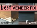 Repairing Veneer with Wood Filler | BEST WAY
