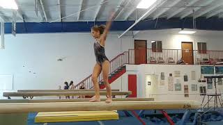Sage Kellerman 2022 Aerial split jump combo