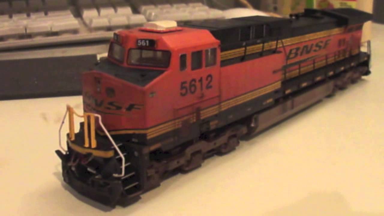 HO Scale Roster BNSF Layout "update" YouTube