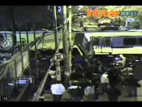 Así fue el accidente en Flores