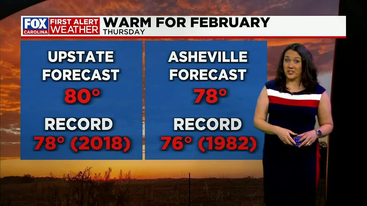 Warming Trend Continues, Record Highs Possible Later in the Week - YouTube