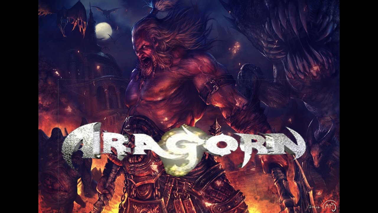 ARAGORN - Doble Dragón (LYRIC VIDEO) (HQ) (FAN-MADE)