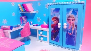 Elsa Miniature Cardboard House #13❤ |  Elsa Minyatür Karton Ev #13❤ | Bedroom | Yatak Odası