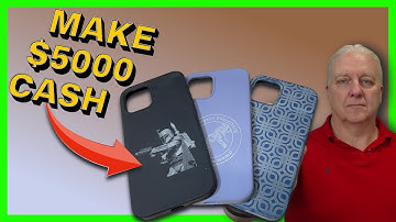 Want PASSIVE INCOME? Custom Engraved Phone Cases Can Make It Happen