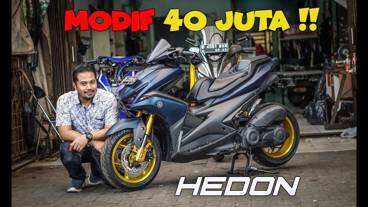 Vlog Full Hd Modif Hedon Yamaha Aerox 155