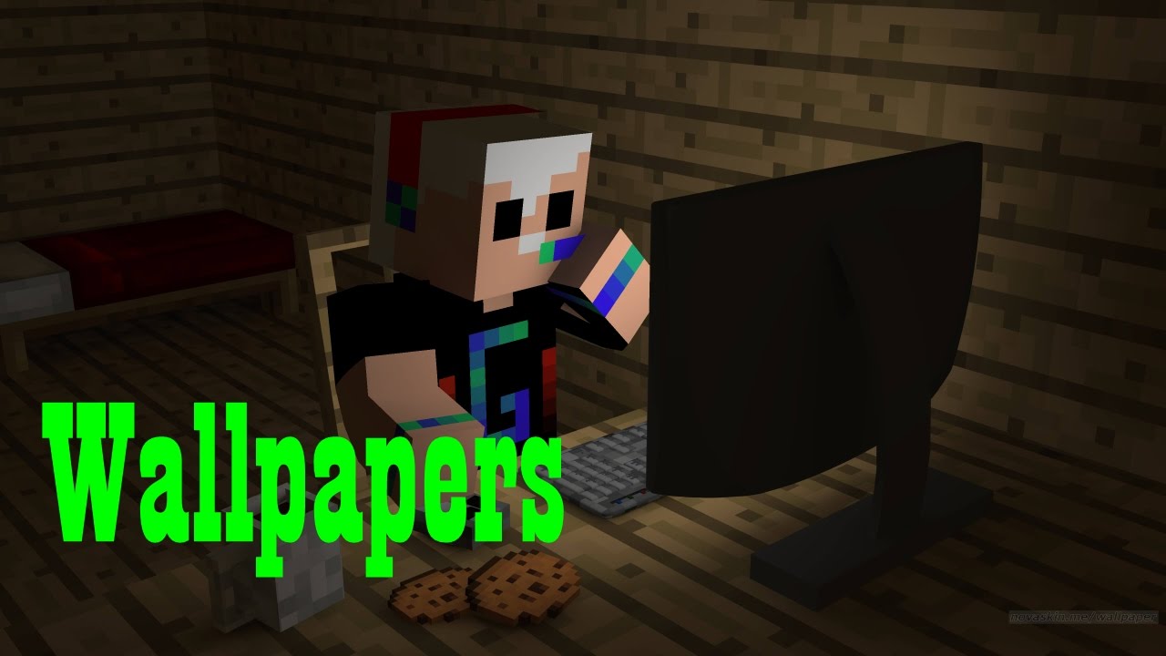COMO FAZER WALPAPERS DE MINECRAFT!  G4M3R BR
