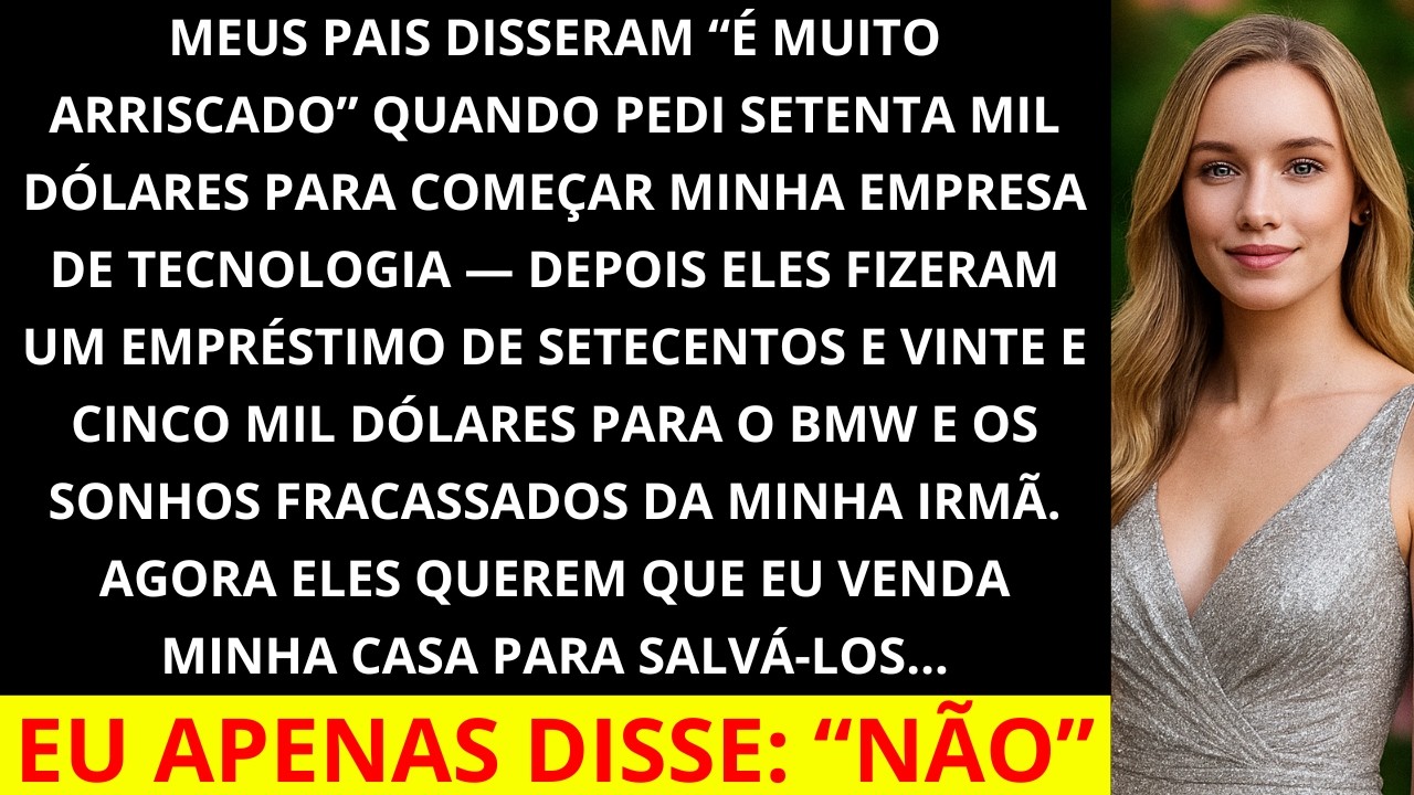 Fui ignorada quando pedi 70 mil para começar minha startup,  então eu construí meu sucesso sozinha…