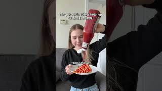 The person that likes ketchup on EVERYTHING #skit #pov #relatable #comedy