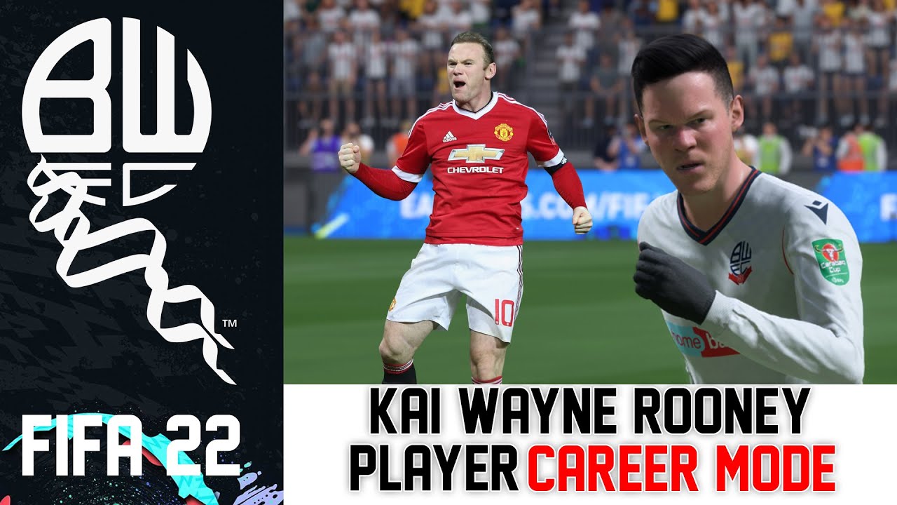 I MADE KAI WAYNE ROONEY WAYNE ROONEY'S SON IN PLAYER CAREER MODE  EP 1 FIFA 22