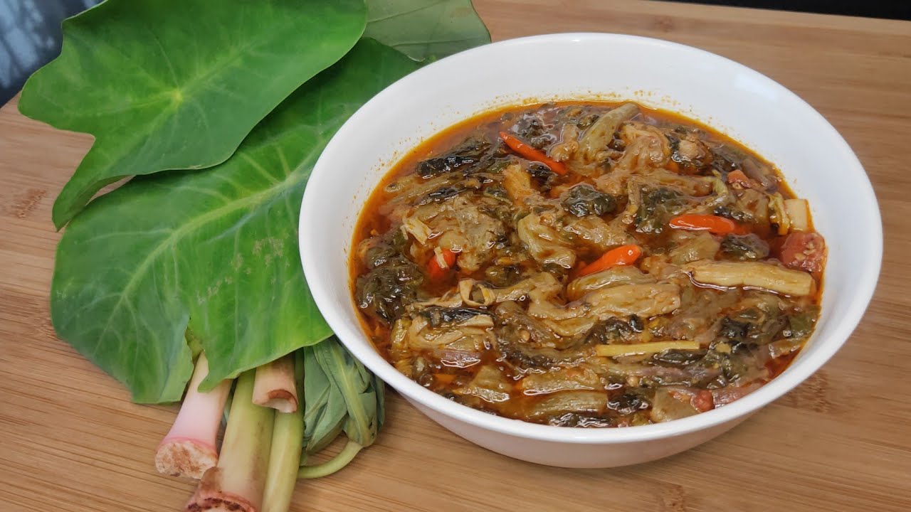 Как приготовить листья таро по простому рецепту @RosysKitchenMizoram