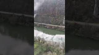 Râul Mureș și tunelurile feroviare