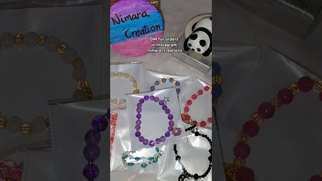 Customized bracelet order 