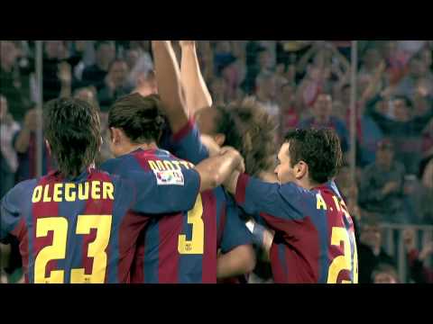 Leo Messi primer gol en La Liga / Leo Messi's first goal ever in La Liga