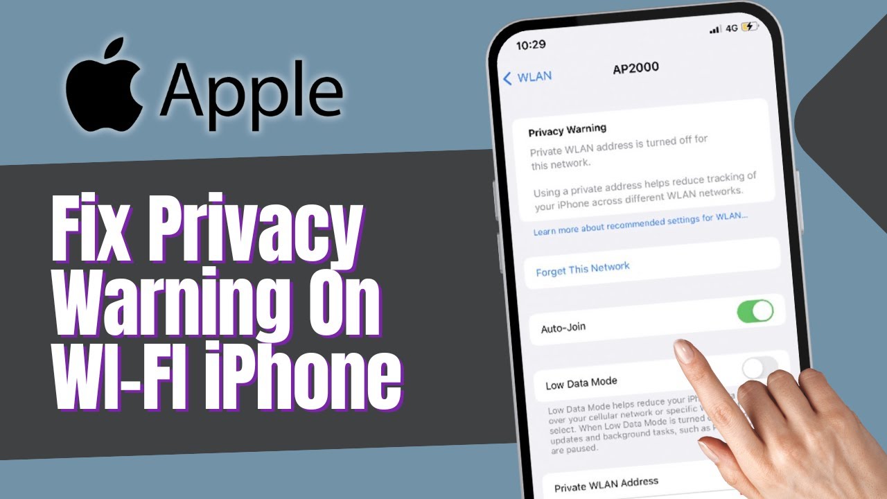 How To Fix Privacy Warning On WI-FI iPhone iOS 18 (Solved)