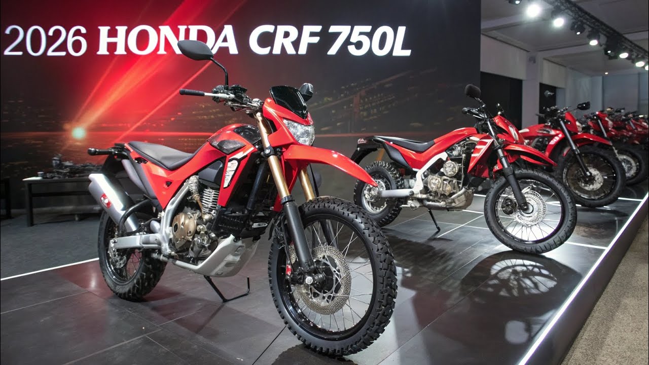 New 2026 Honda CRF750L | Next-Gen Adventure Bike Comeback!