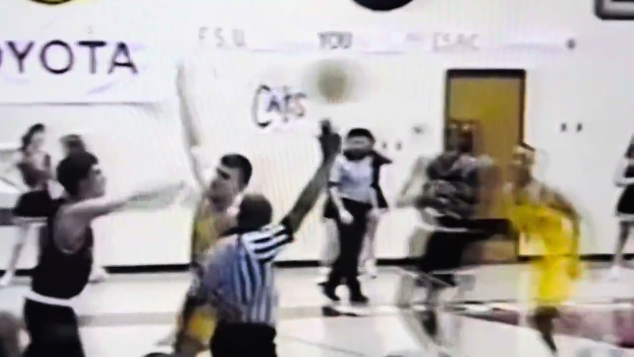 Frostburg State University vs Salisbury State University ESAC Tournament 1993. Keith Dyson for 2 pts