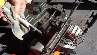 Changing the Oil On an Ariens Snowblower