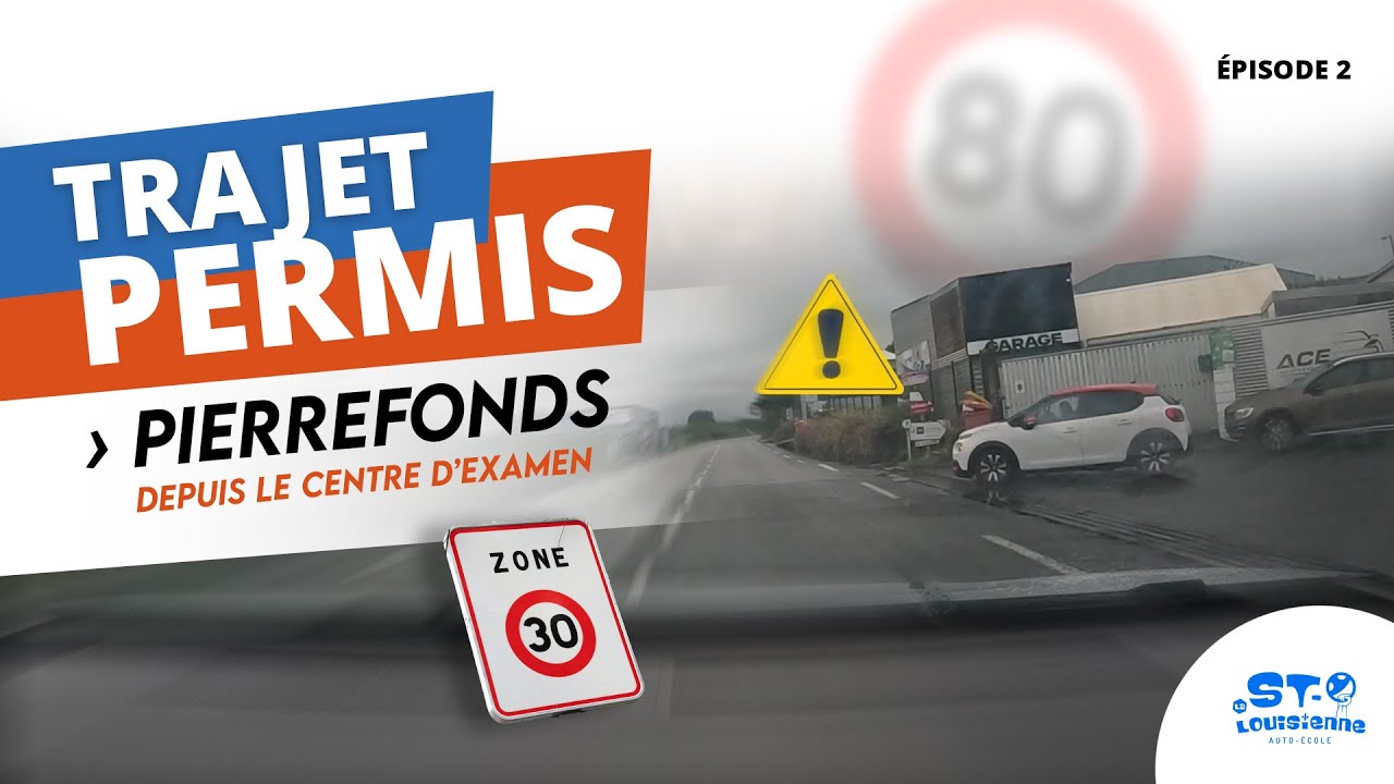 #TP2 : Trajet Permis Saint-Pierre - Pierrefonds 🇷🇪  La Réunion
