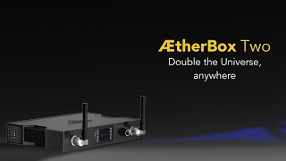 PROLIGHTS ÆtherBox Two | IP65 Two universes CRMX transceiver