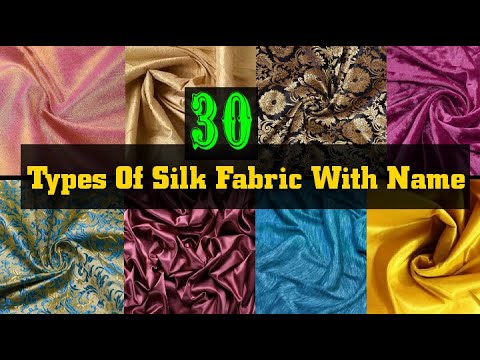 30 Types Of Silk Fabric With Name || silk fabric types || silk dress material