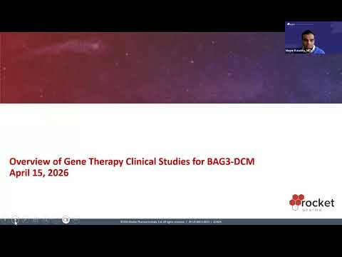 BAG3 DCM Gene Therapy Clinical Trial Studies Webinar Recording 4 15 26