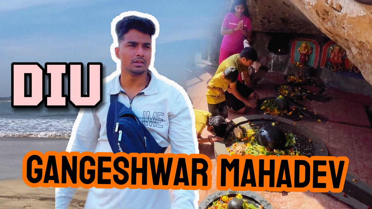 Exploring Diu: Gangeshwar Mahadev & The Untouched Beauty of Naogoan Beach! Vlog by Pravin Semwal