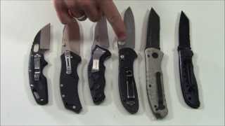 EDC Knives from Benchmade, Gerber, Cold Steel, Kershaw for Everyday Carry